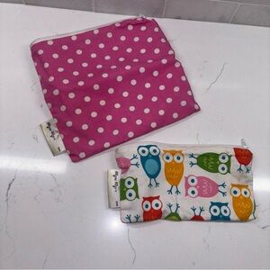 Itzy Ritzy Reusable Snack Bags – Set of 2 - Eco-Friendly & Pre-Loved